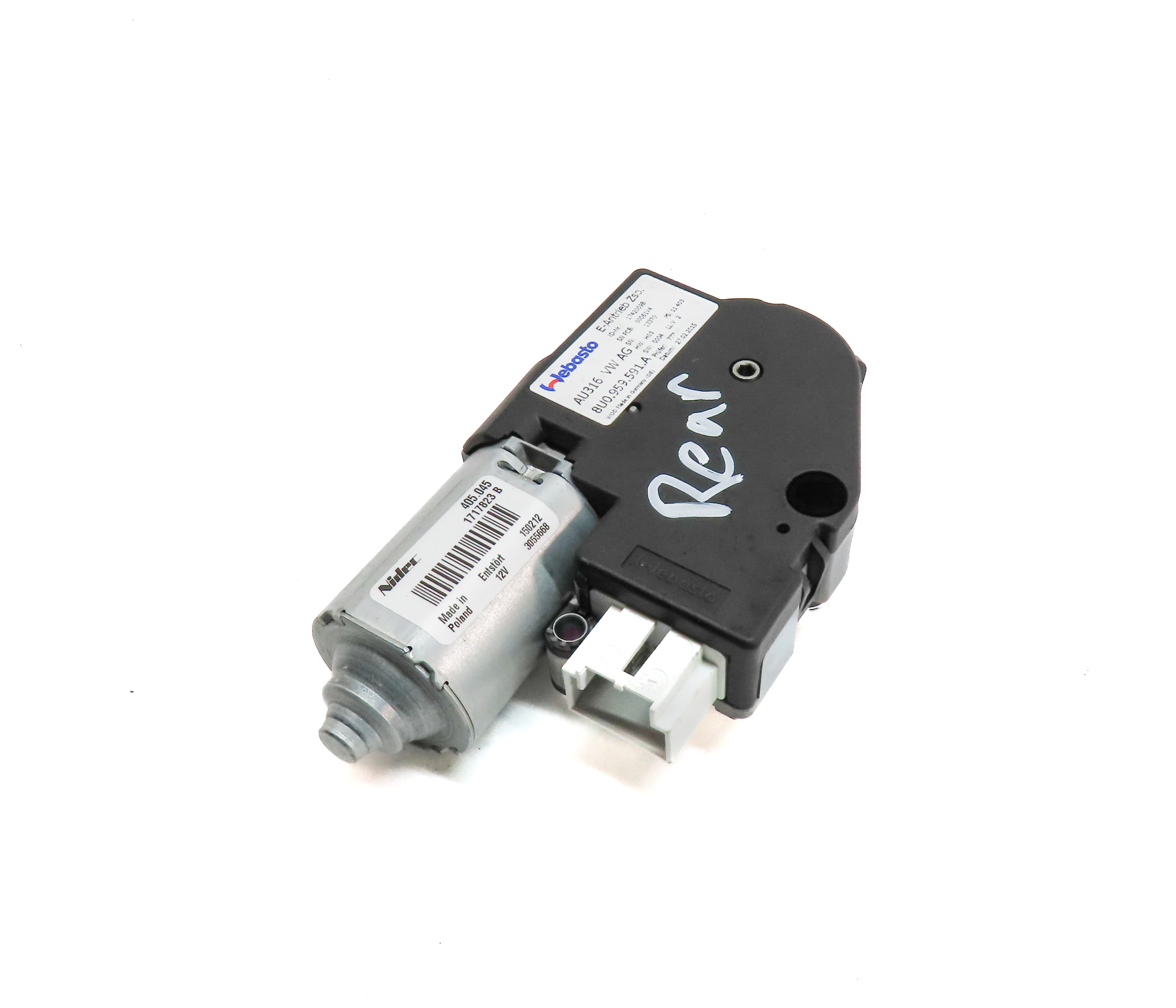 2015-2018 AUDI Q3 (8U) FRONT OR REAR SUNROOF SUN ROOF WINDOW MOTOR — exact item pictured